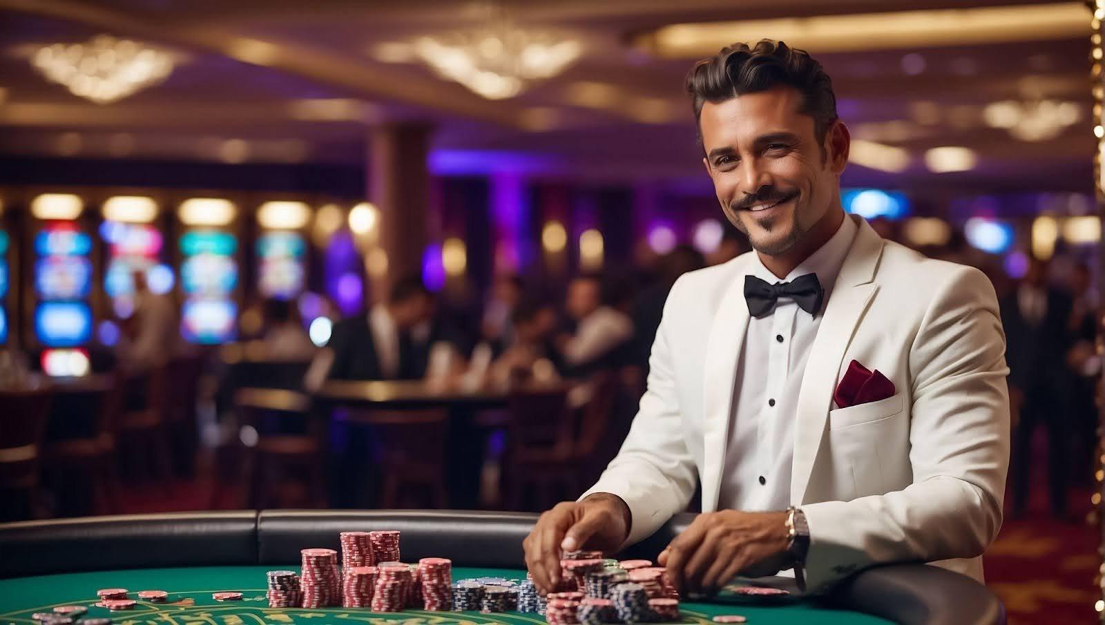 ကာစီနို ဂိမ်းလော်ဘီ table games နှင့် slots
